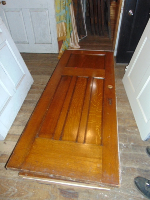 Set of Antique Unpainted Doors