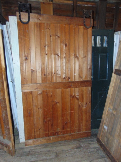 Rustic Weathered Barn Door
