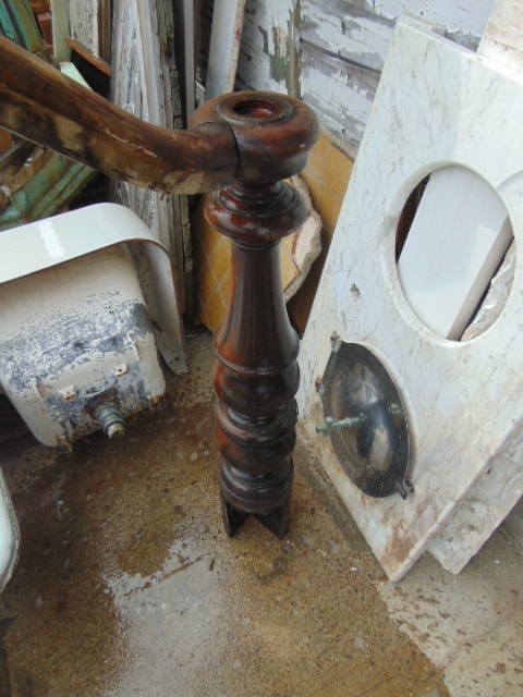 Walnut Newel Post