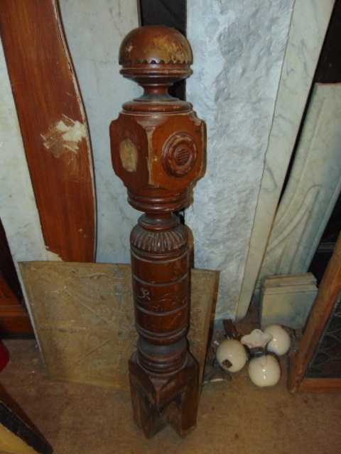 Antique Decorative Newel Post