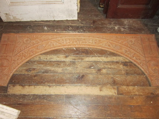 Carved Oak Cross Panels