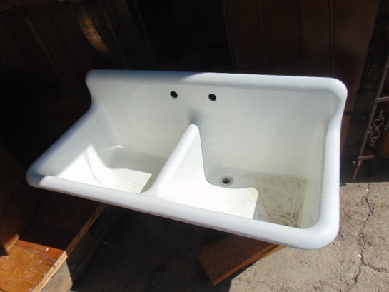 Antique Cast Iron Sink