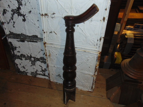 Antique Cherry Newel Post