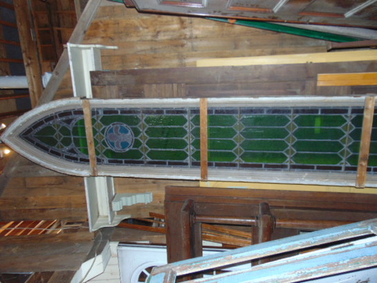 Stained Glass Antique Gothic Peak