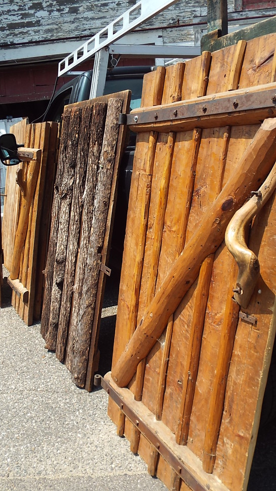 Short Log Cabin Doors