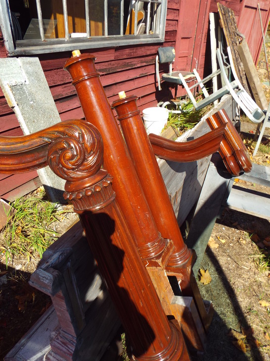 Vintage Box Style Newel Post 