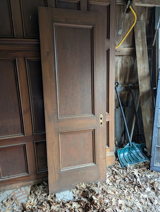 Antique Salvaged Oak Doors